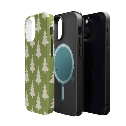 Minimalist Christmas Trees - MagSafe iPhone Series Case