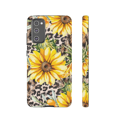 Leopard Sunflower Chic - Samsung Galaxy Series Case