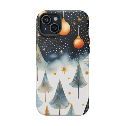 Winter Wonderland Gold Ornament – MagSafe iPhone Series Case