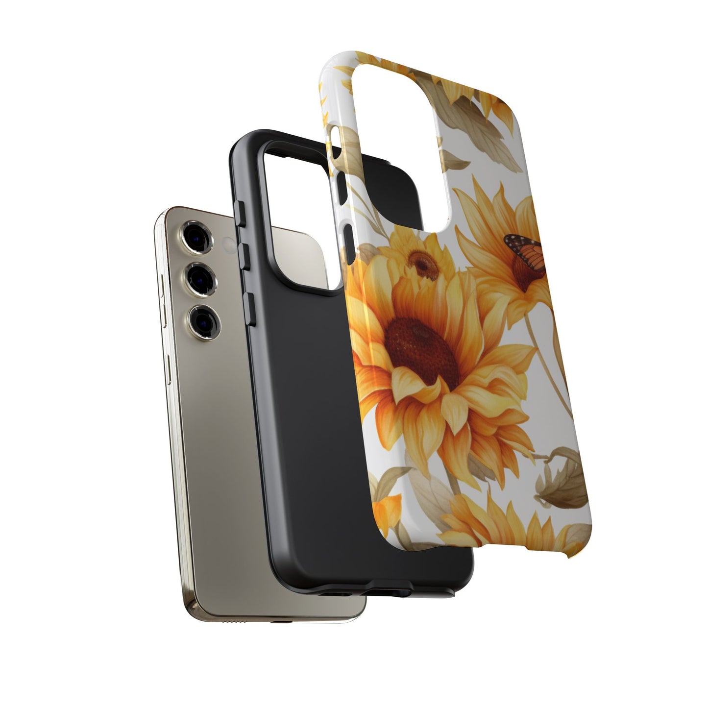 Sunflower & Monarch Garden - Samsung Galaxy Series Case