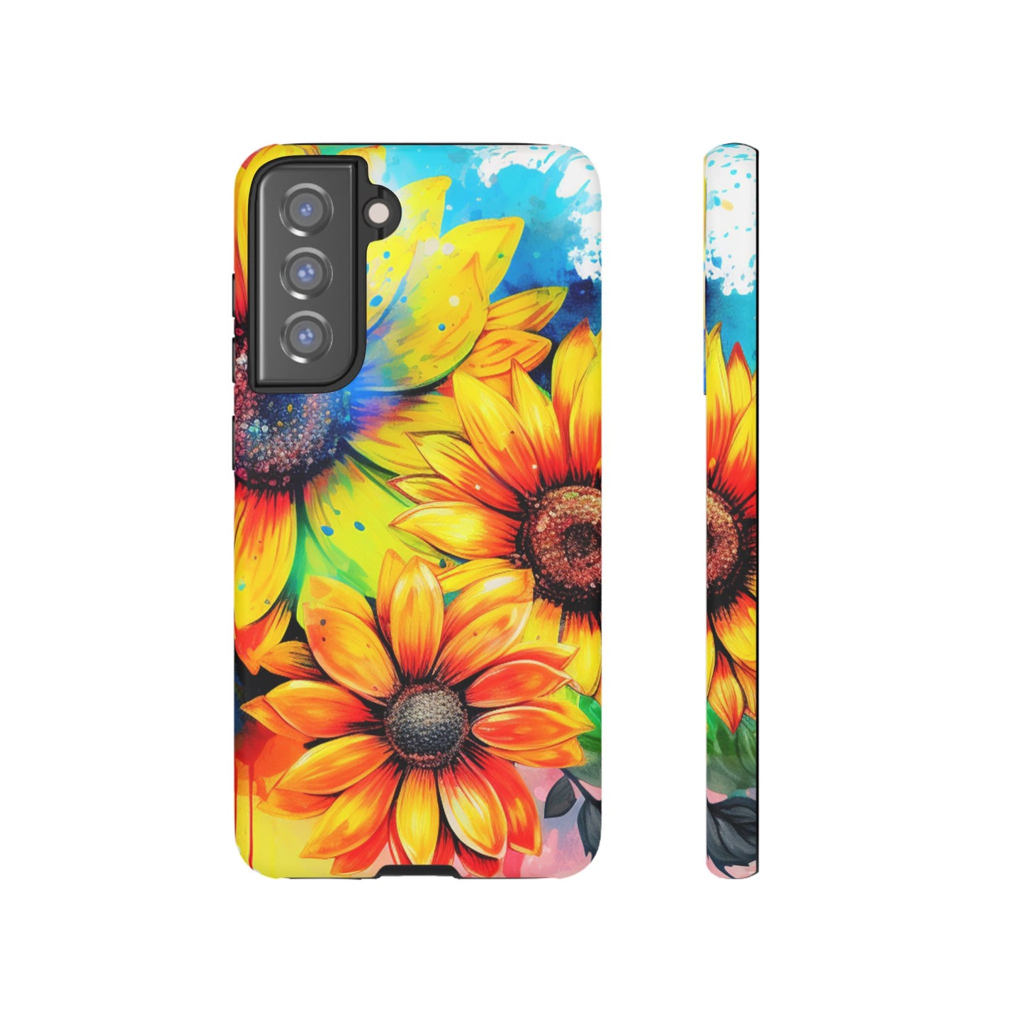 Vibrant Sunflower Splash - Samsung Galaxy Series Case