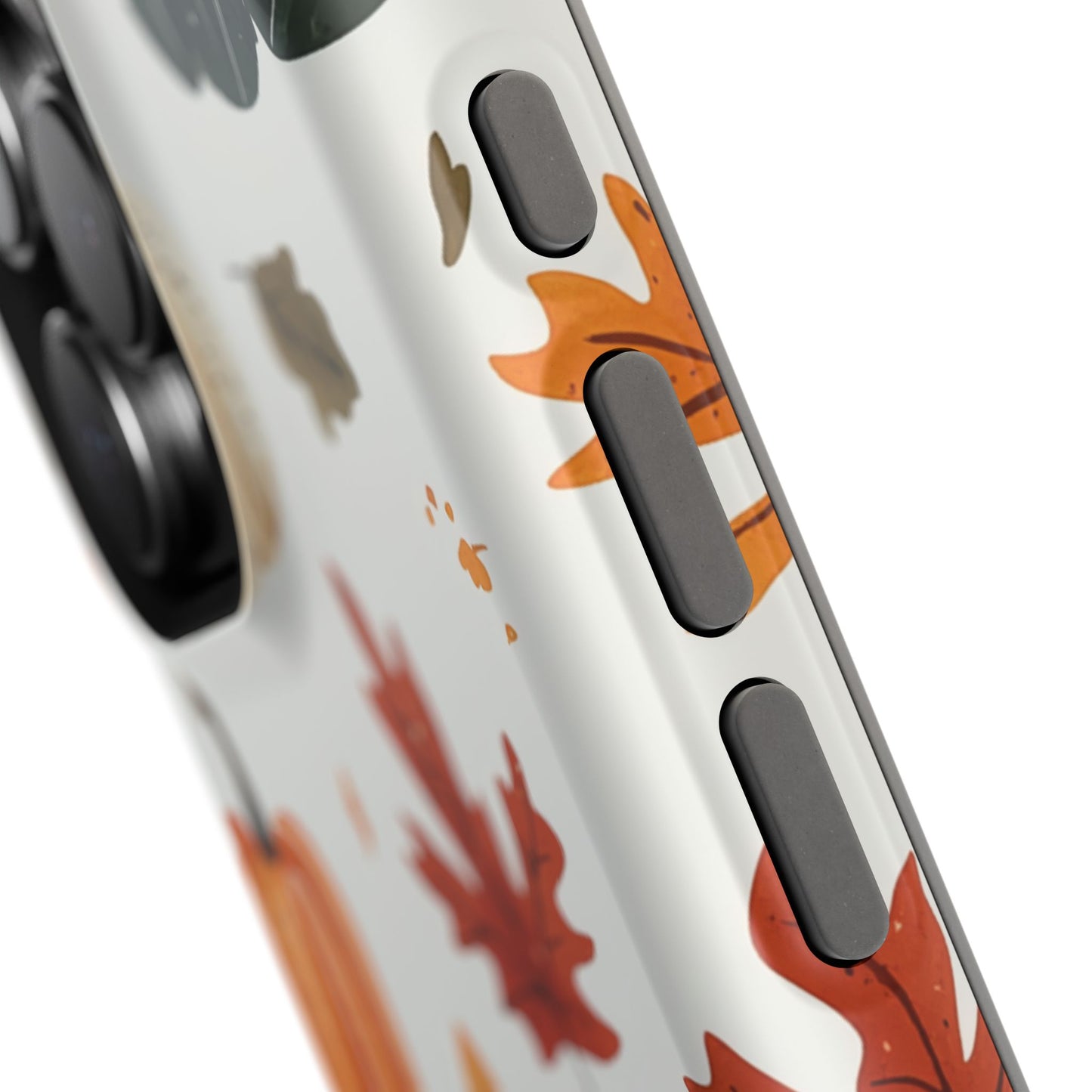 Autumn Pumpkin MagSafe iPhone Case – Fall Leaves and Harvest Design