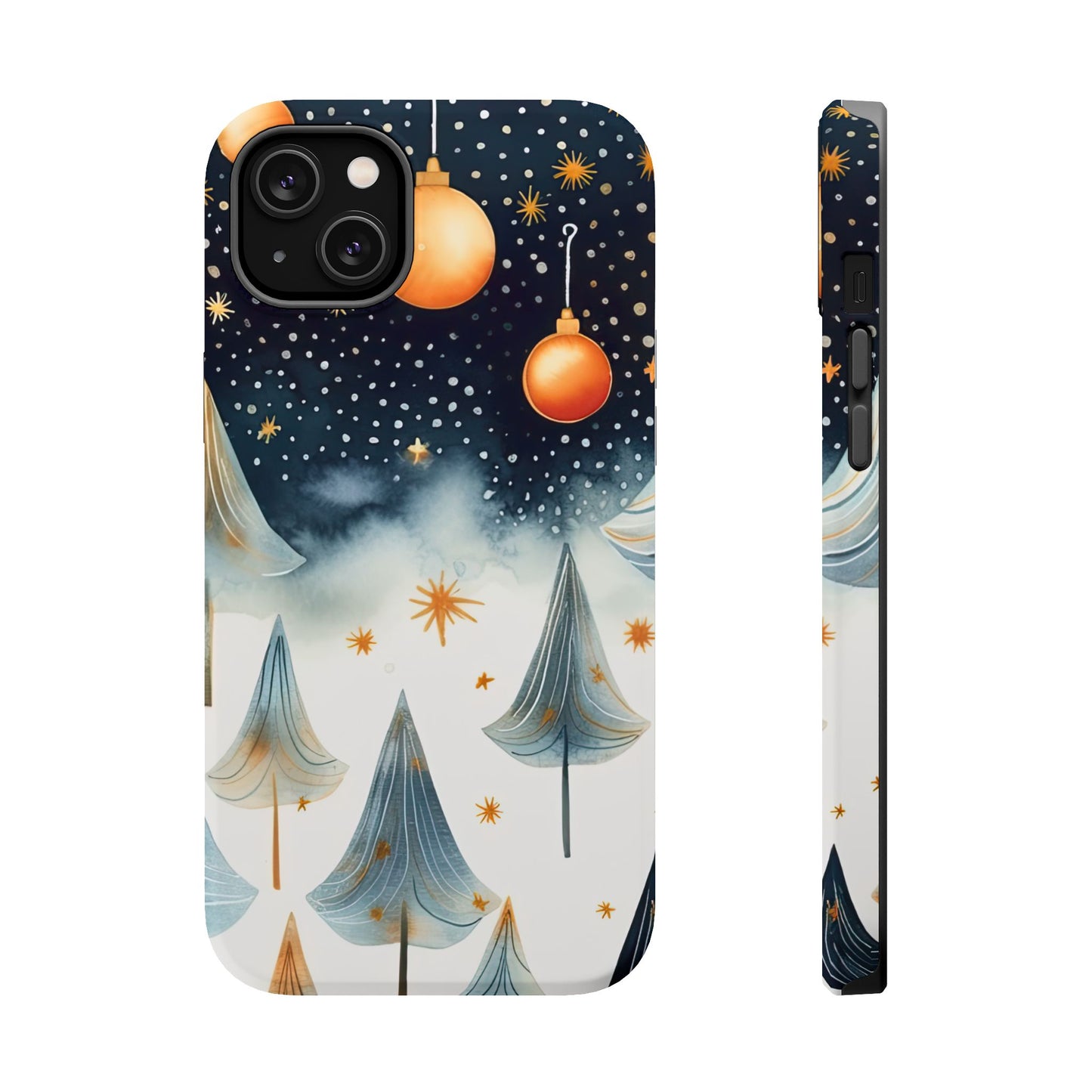 Winter Wonderland Gold Ornament – MagSafe iPhone Series Case