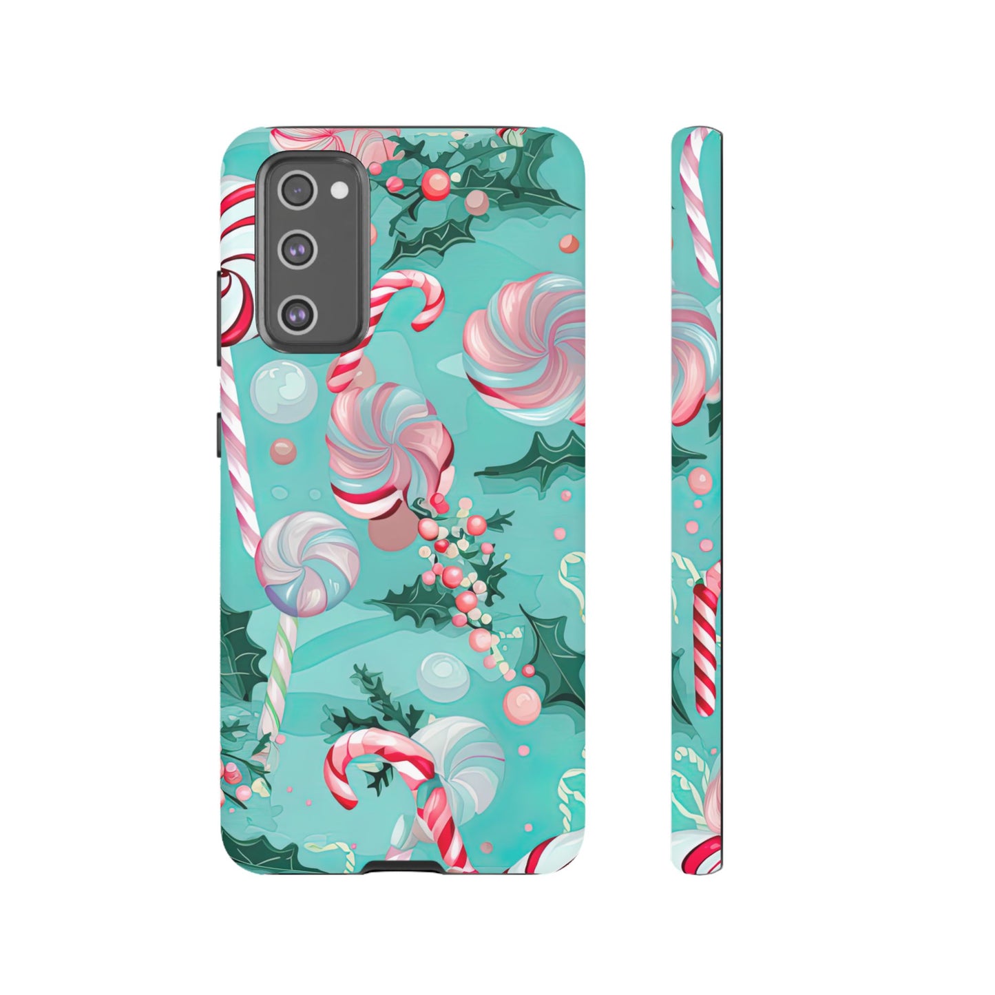 Candy Cane & Peppermint Holiday Delight – Samsung Galaxy Series Case