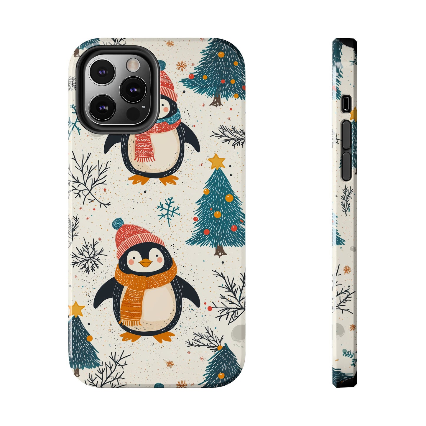 Penguin Wonderland – Snowy Christmas Cheer iPhone Case