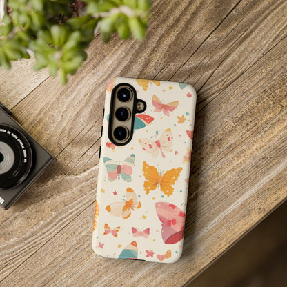 Coquette Watercolor Butterfly iPhone Case