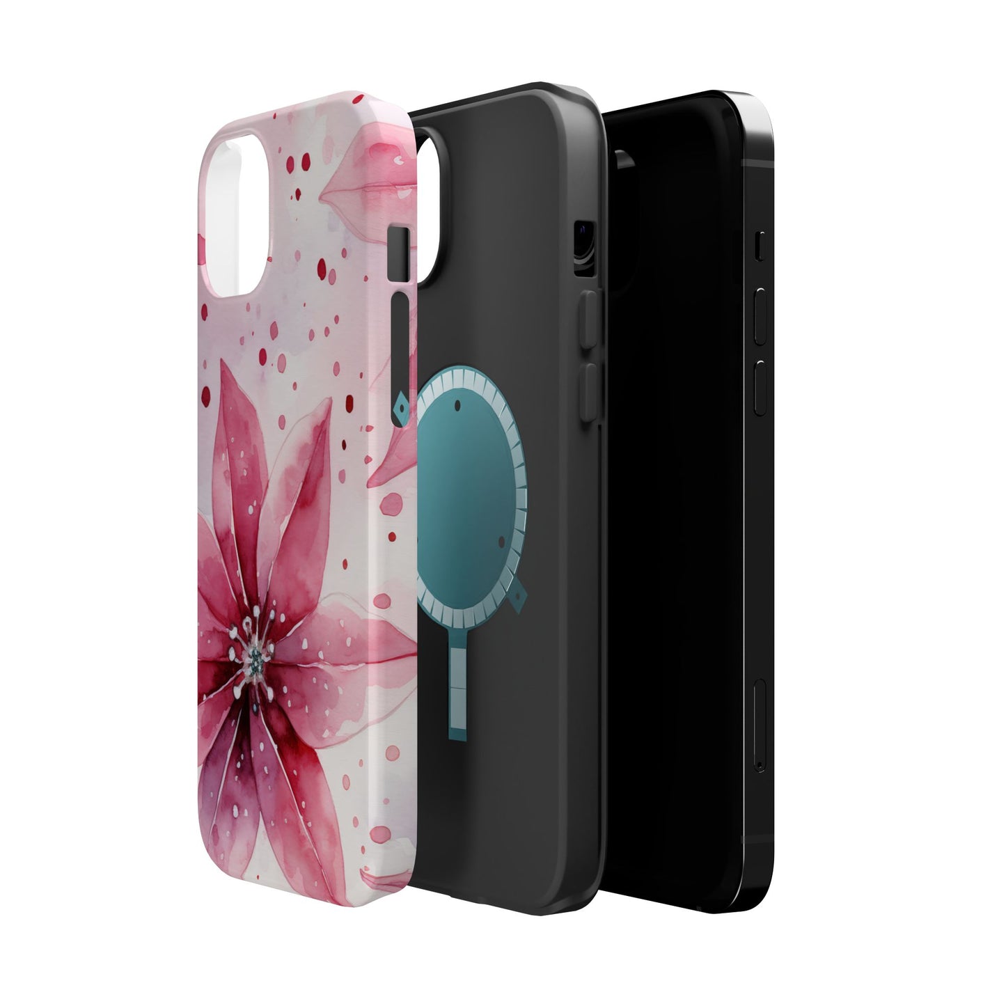 Sapphire Bloom – MagSafe iPhone Case