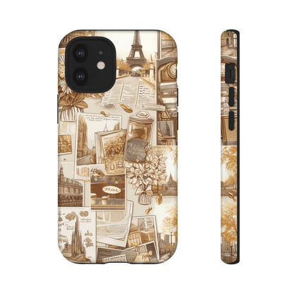 Vintage Collage Case | Travel Inspiration Design