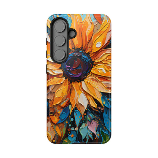 Sunflower Rustic Galaxy Case