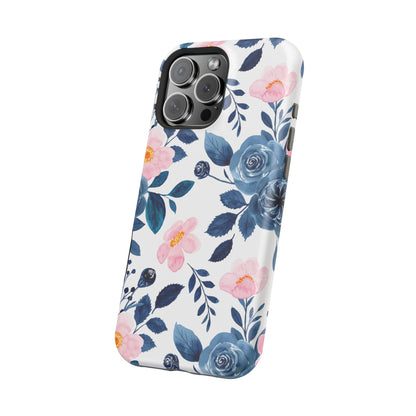 Pastel Garden Charm – MagSafe Case with Soft Watercolor Floral Print