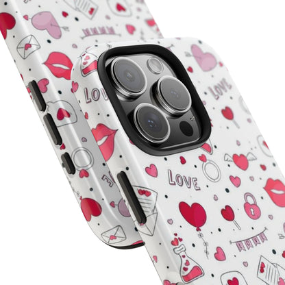 iPhone Case: Romantic Love-Inspired Icons Case