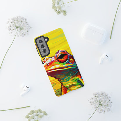 Vibrant Rainbow Frog Design – Samsung Galaxy Case