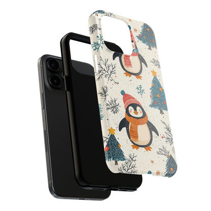 Penguin Wonderland – Snowy Christmas Cheer iPhone Case