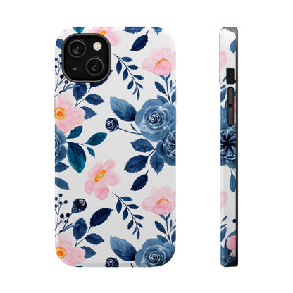 Pastel Garden Charm – MagSafe Case with Soft Watercolor Floral Print