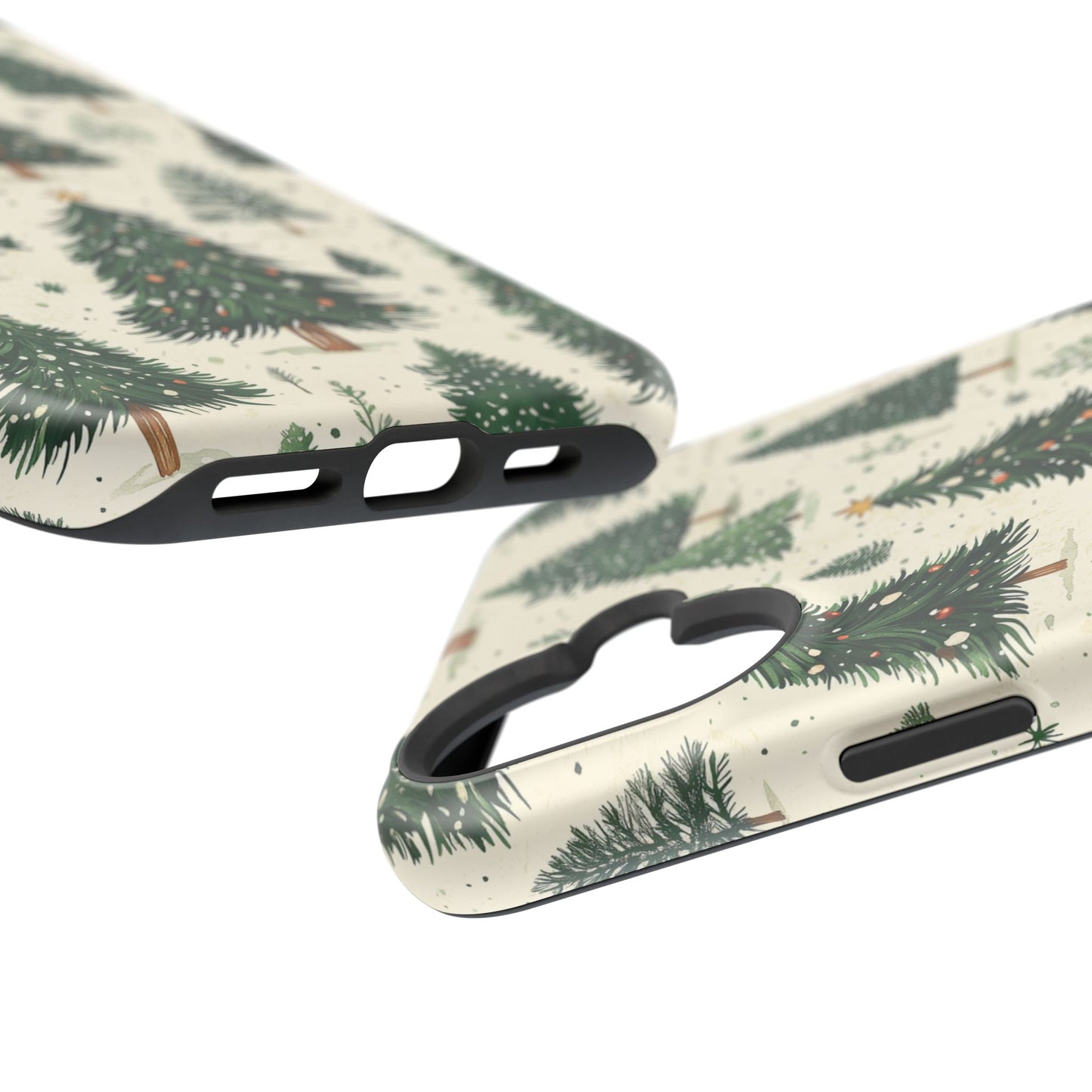 Festive Christmas Tree Forest Pattern – MagSafe iPhone Series Case