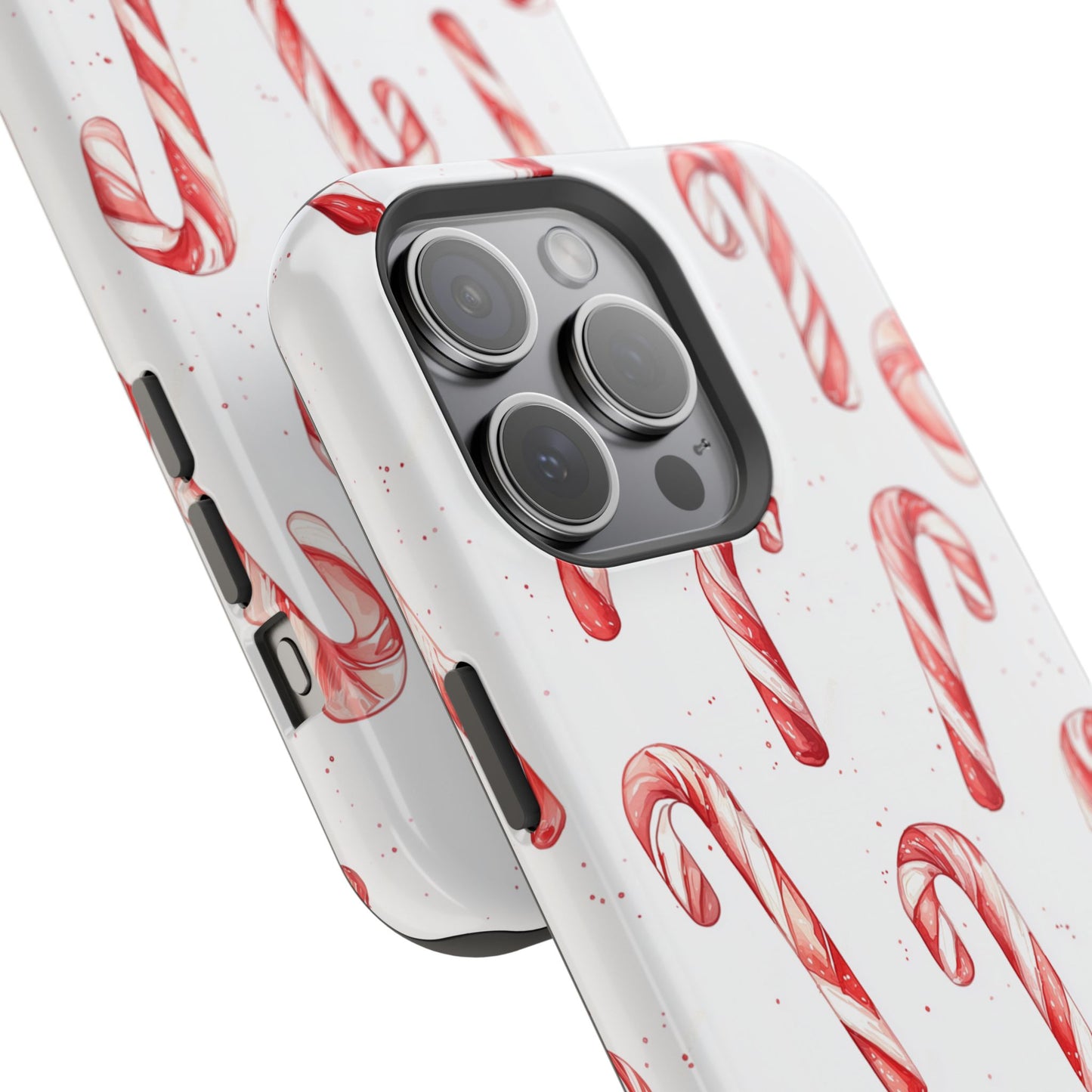 Candy Cane Christmas Pattern – MagSafe iPhone Series Case