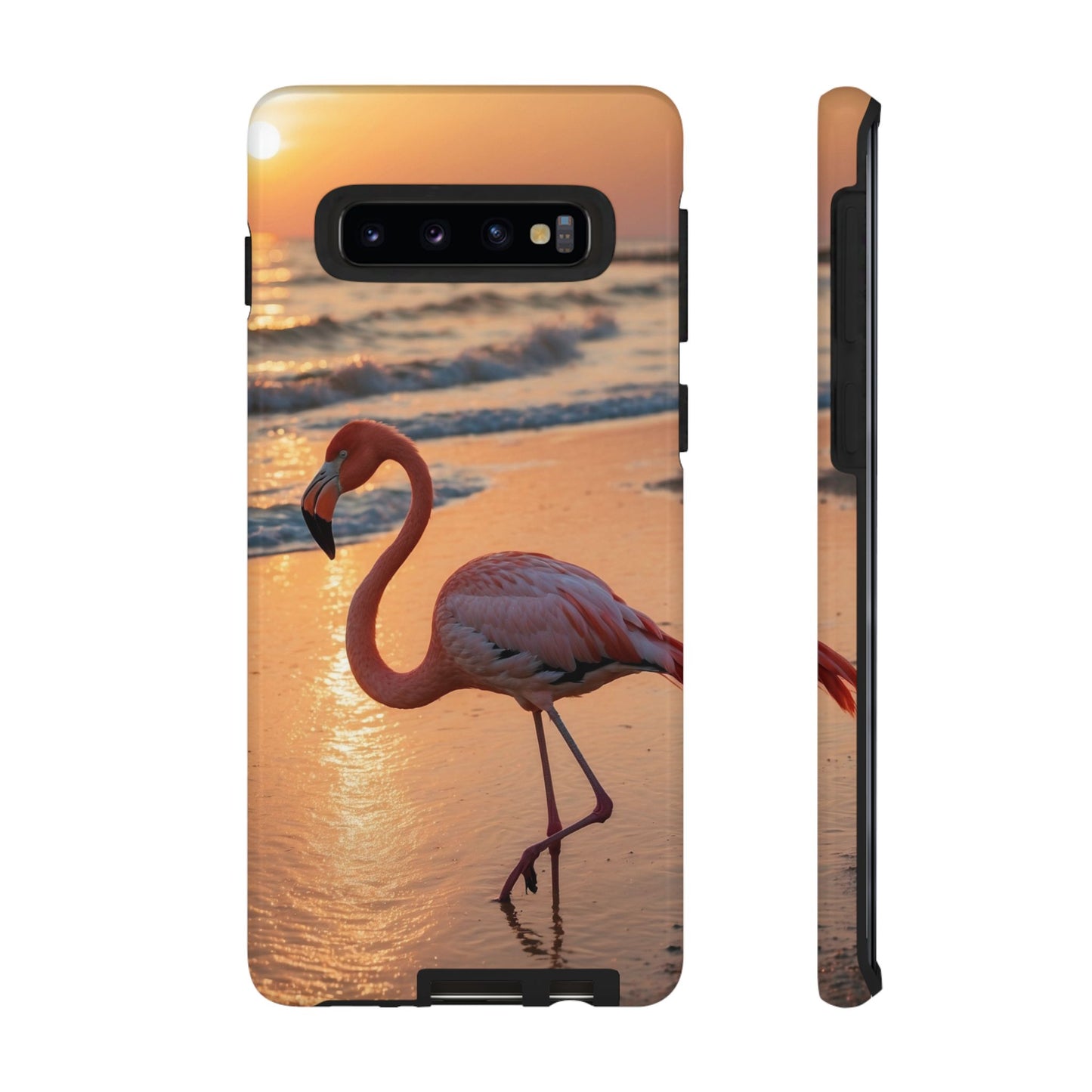 Island Beauty – Flamingo Samsung Galaxy Case