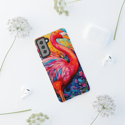 Flamingo Fiesta – Vibrant Flamingo Samsung Galaxy Phone Case