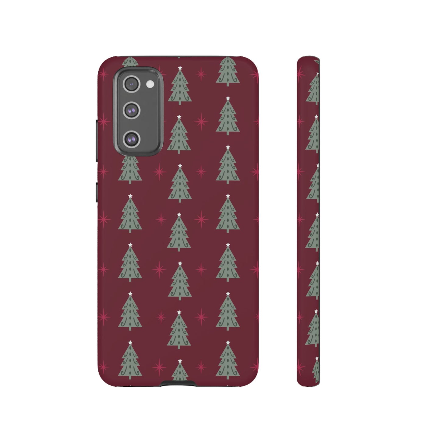 Retro Christmas Tree Pattern – Samsung Galaxy Series Case