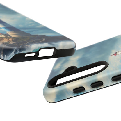 Samsung Galaxy Case - Coastal Lighthouse Design