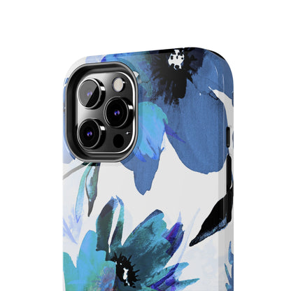 iPhone Case – Serene Blue Blossom