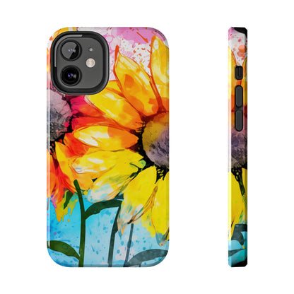 Bold Watercolor Sunflowers - iPhone Series Case