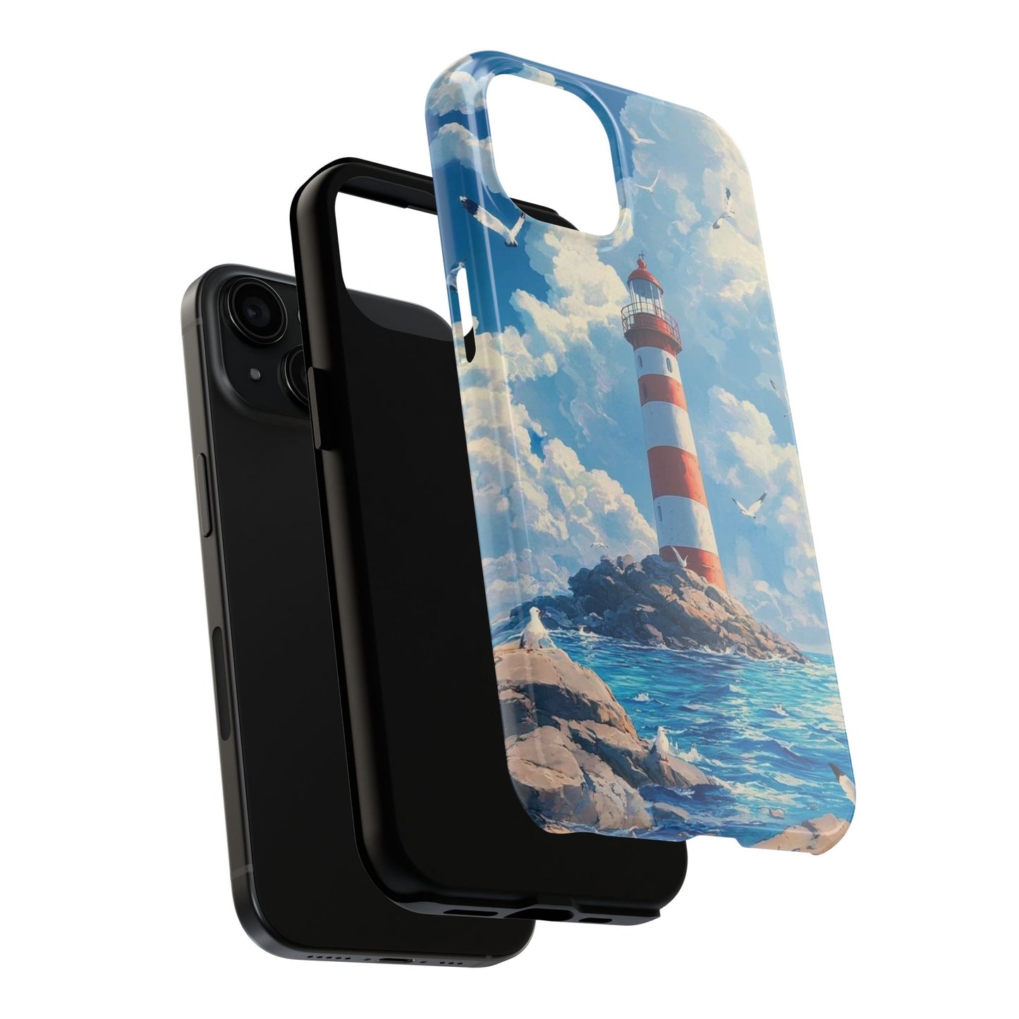 Samsung Galaxy Case - Majestic Lighthouse Scene Design