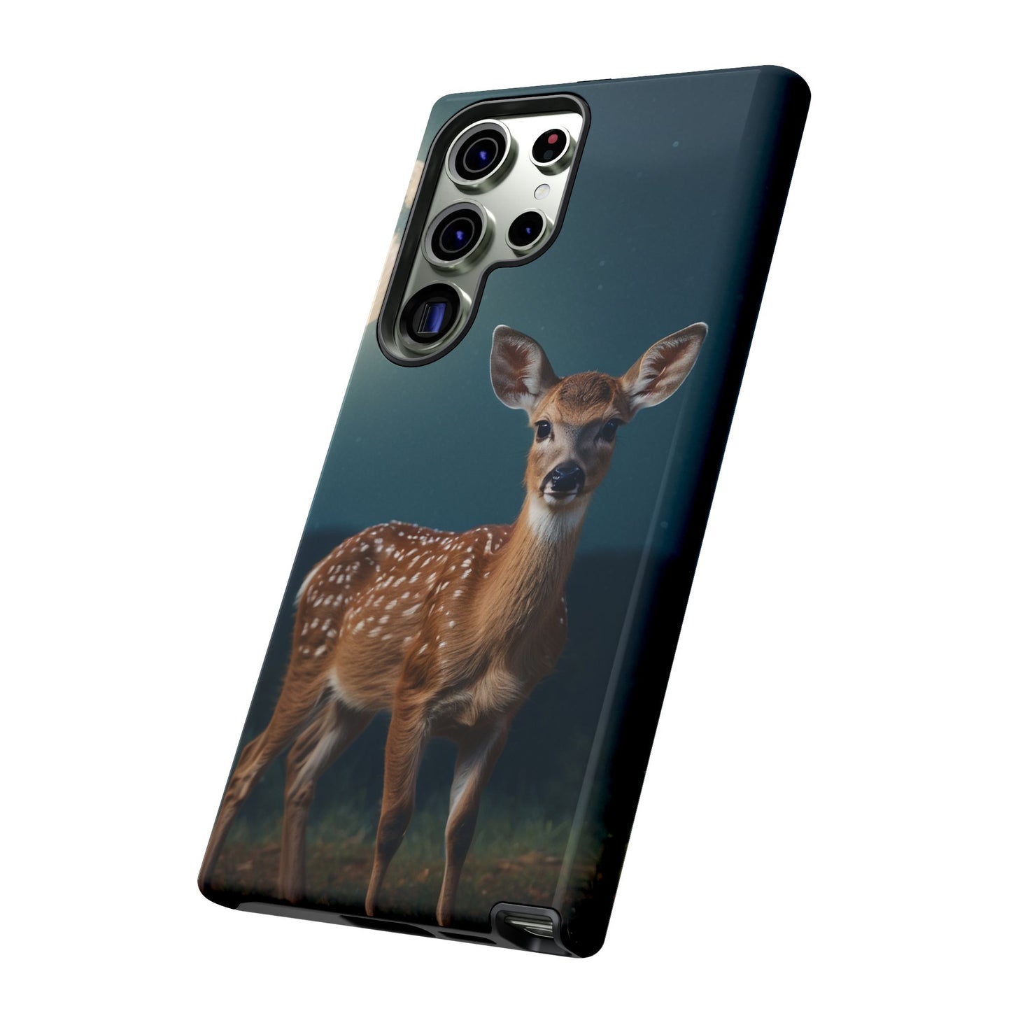 Samsung Galaxy Case – Mystic Fawn Under the Moonlit Sky