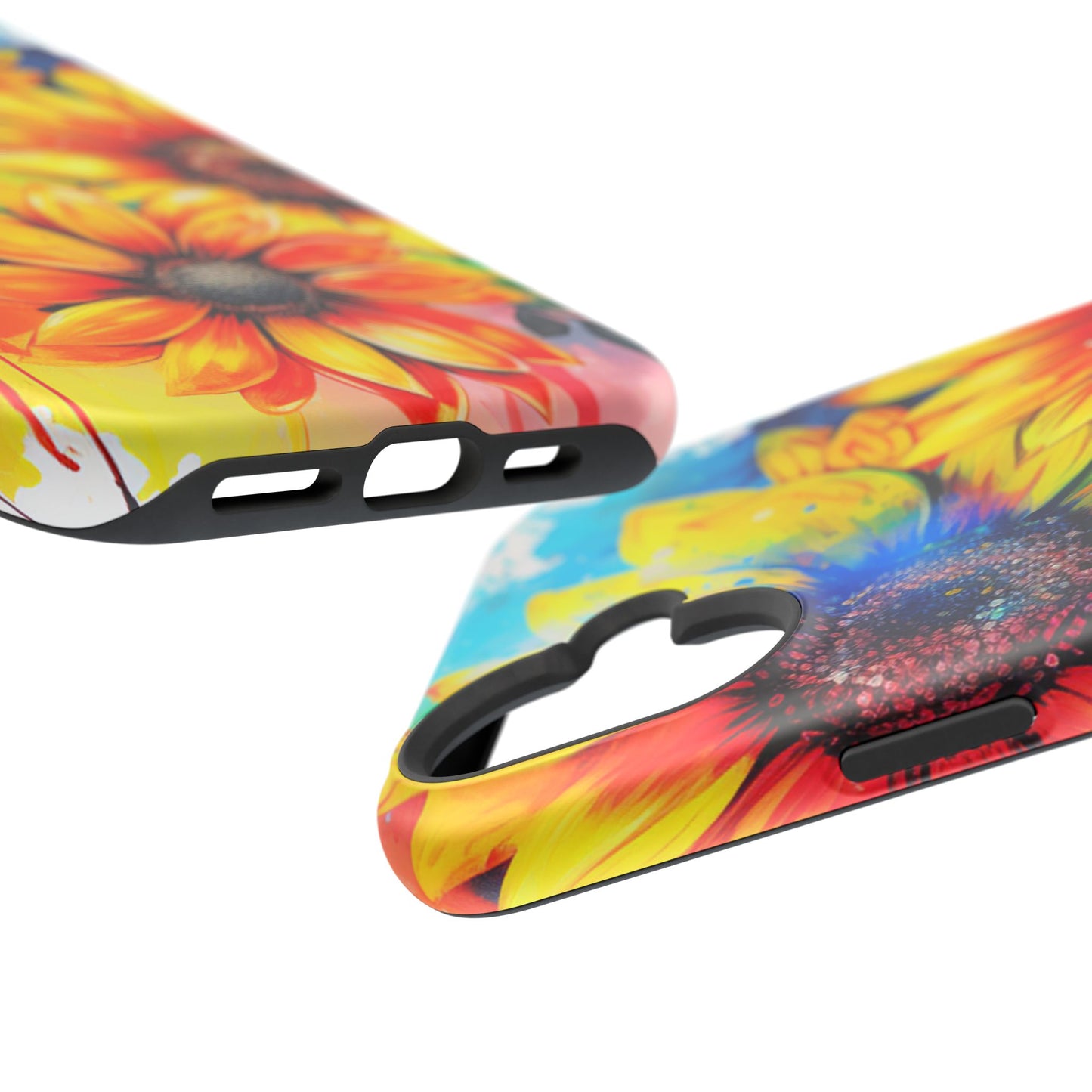 Vibrant Sunflower Splash - MagSafe iPhone Series Case