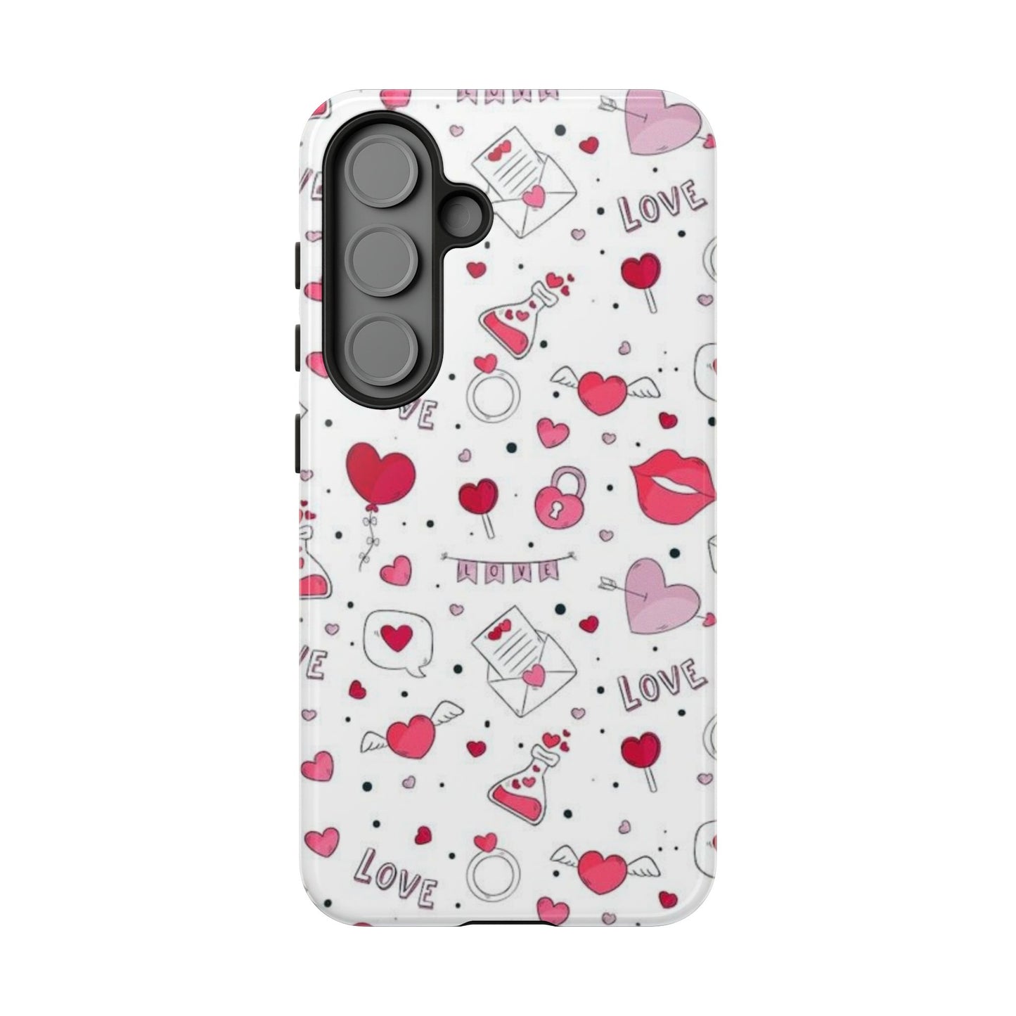 Samsung Galaxy Case: Romantic Love-Inspired Icons Case