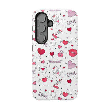 Samsung Galaxy Case: Romantic Love-Inspired Icons Case