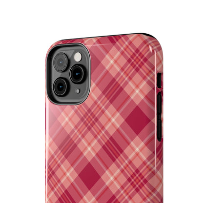 Rustic Red Plaid – iPhone Series Case