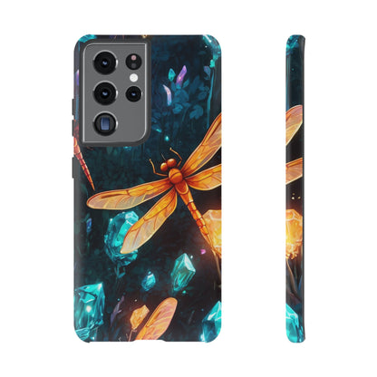 Mystical Dragonflies & Crystals – Samsung Galaxy Series Case