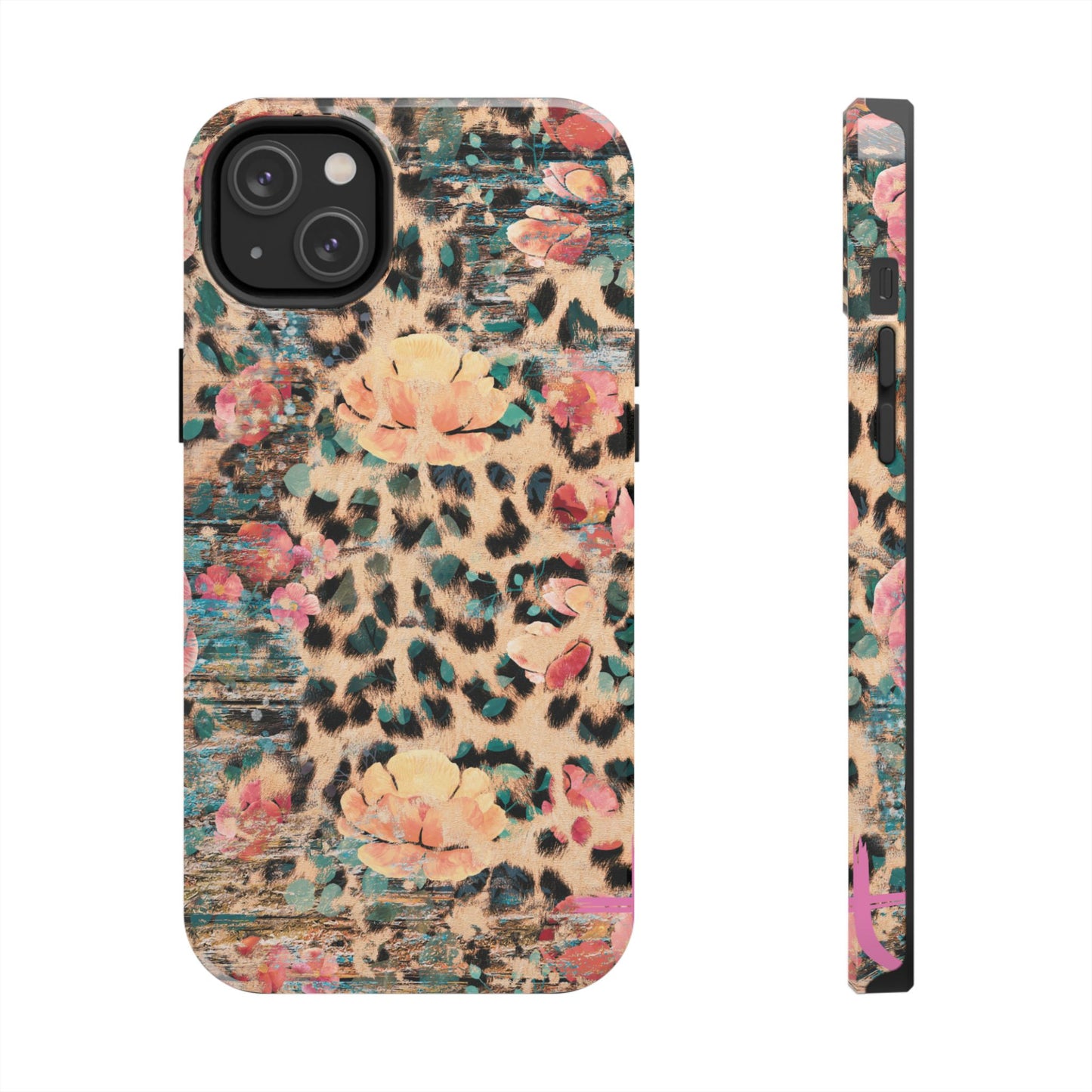 Rustic Floral Leopard - iPhone Series Case