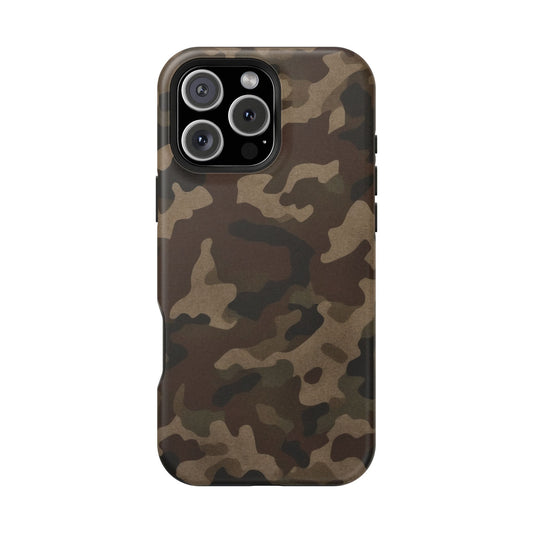 Classic Camouflage MagSafe iPhone Case – Military-Inspired Protection