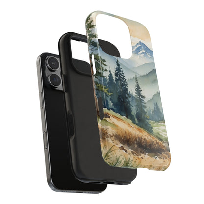 Tranquil Mountain Escape - iPhone Case