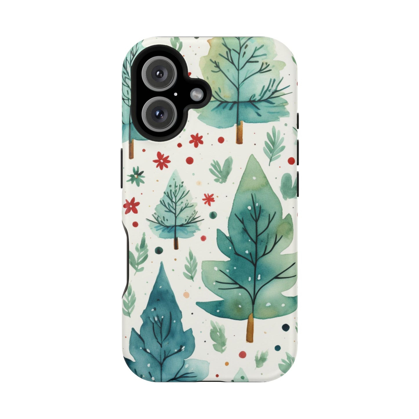 Watercolor Winter Forest - MagSafe iPhone Series Case