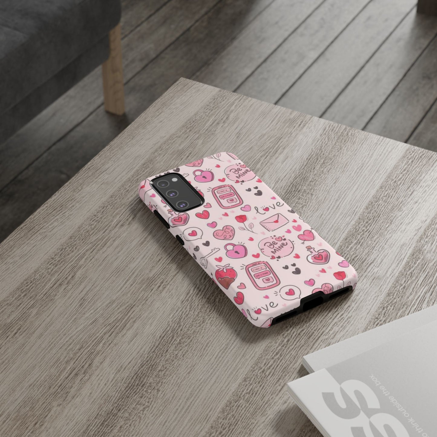 Samsung Galaxy Case: Playful Valentine's Day Icons Case