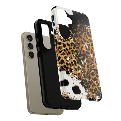 Bold Leopard Ink Splash - Samsung Galaxy Series Case