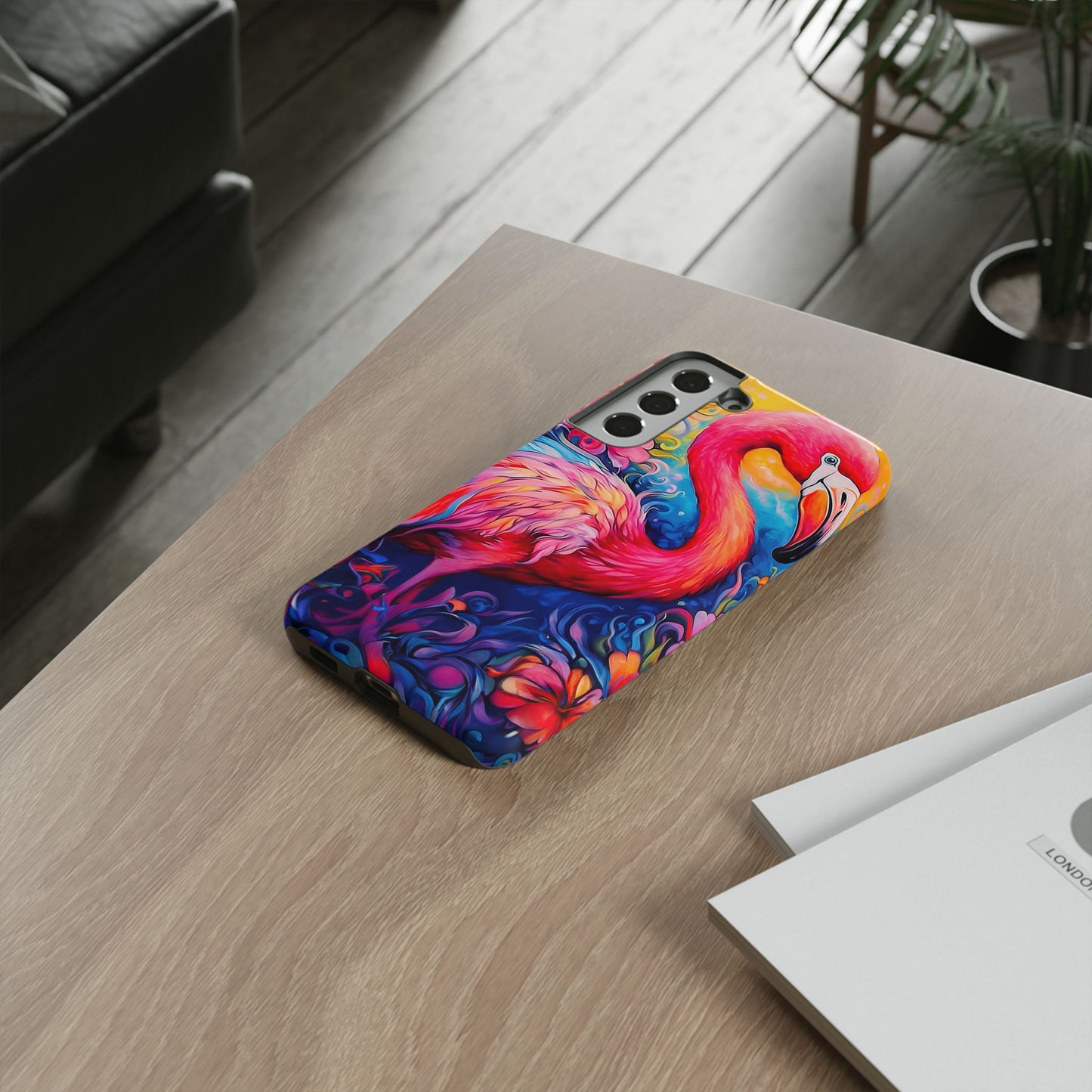 Flamingo Radiance – Samsung Galaxy Phone Case