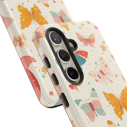 Coquette Watercolor Butterfly iPhone Case