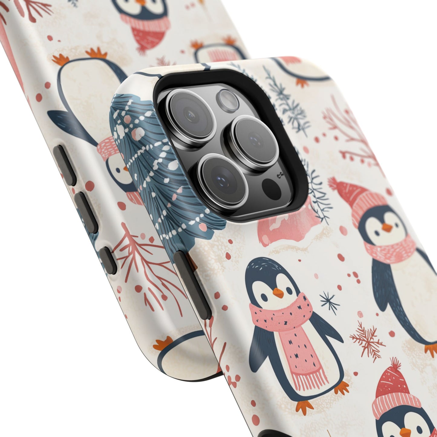 Penguin Paradise – Christmas Cheer MagSafe iPhone Case