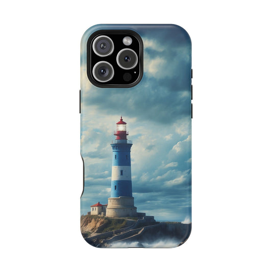 MagSafe Case - Coastal Lighthouse Design