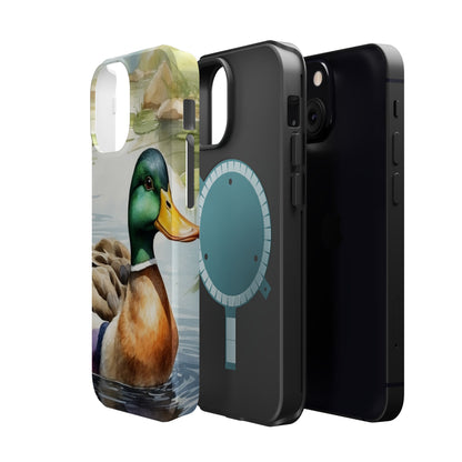 Serene Duck Reflection - MagSafe iPhone Case