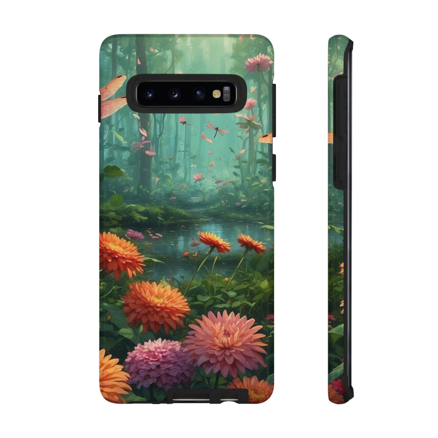 Enchanted Forest Dragonflies & Blossoms – Samsung Galaxy Series Case