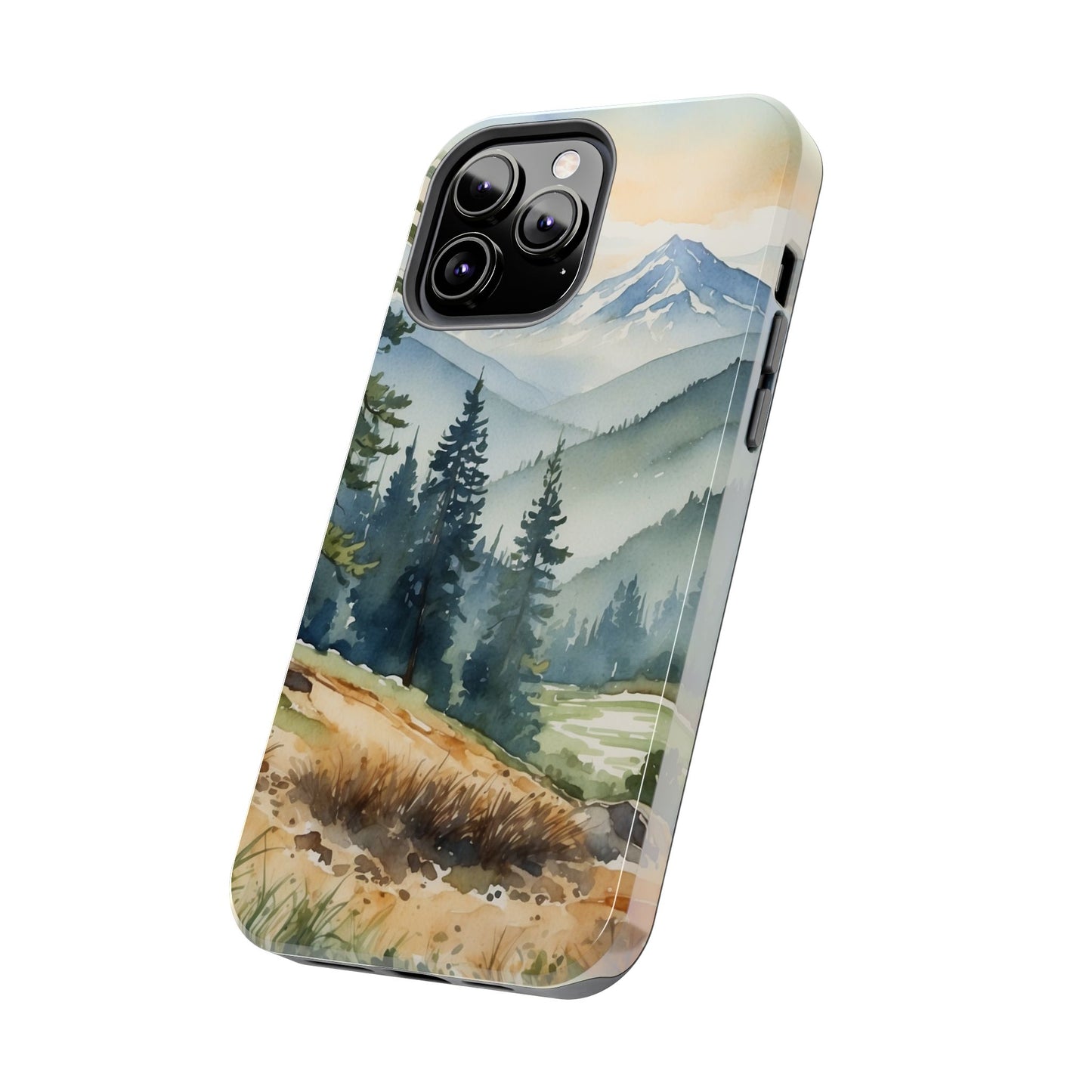 Tranquil Mountain Escape - iPhone Case