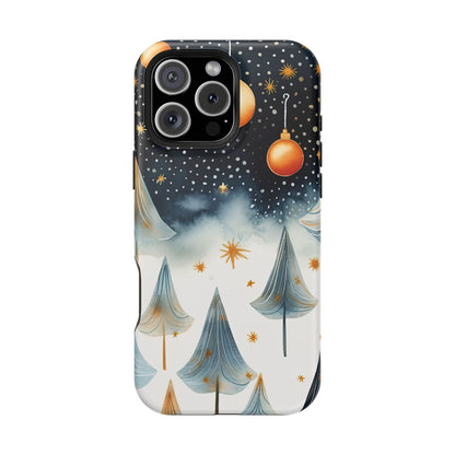 Winter Wonderland Gold Ornament – MagSafe iPhone Series Case