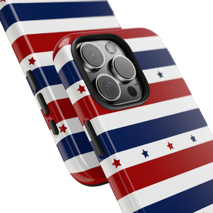 Patriotic Stars iPhone Case