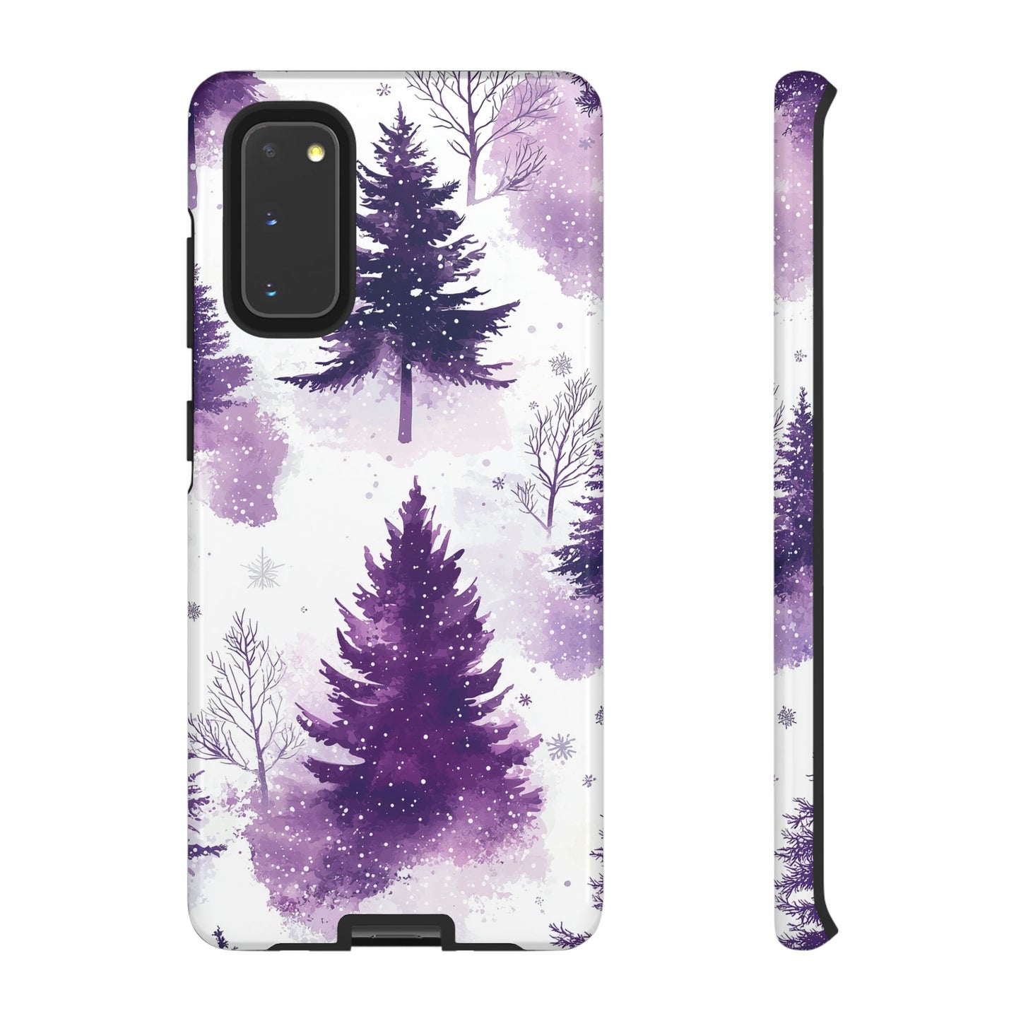 Purple Snowy Forest - Samsung Galaxy Series Case