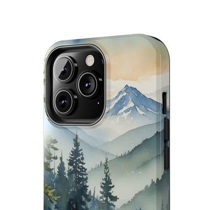 Tranquil Mountain Escape - iPhone Case